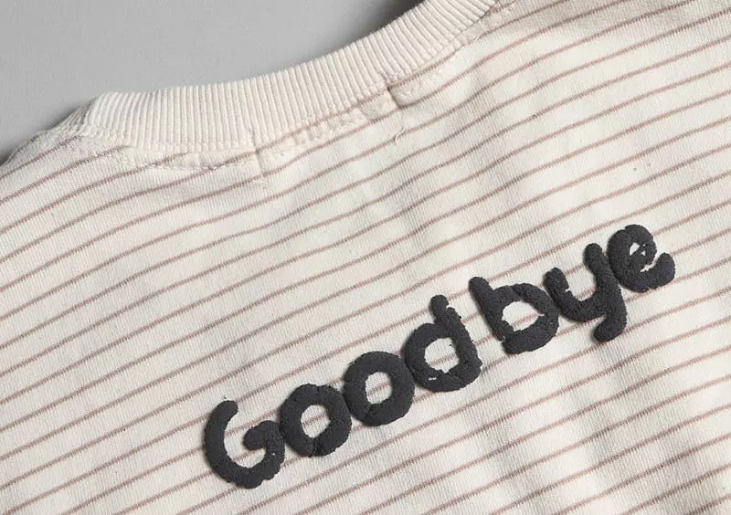 Hyvaa - Korean Children Fashion - #minifashionista - Hellow Stripes Sweatshirt - 6