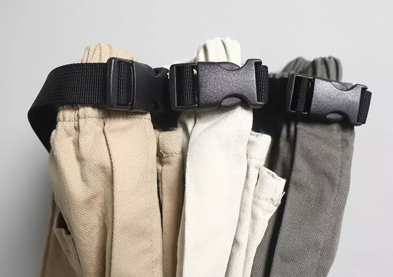 Hyvaa - Korean Children Fashion - #toddlerclothing - Buckle PAnts - 4
