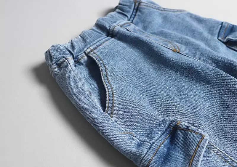 Hyvaa - Korean Children Fashion - #stylishchildhood - Denim Cardo Jeans - 3