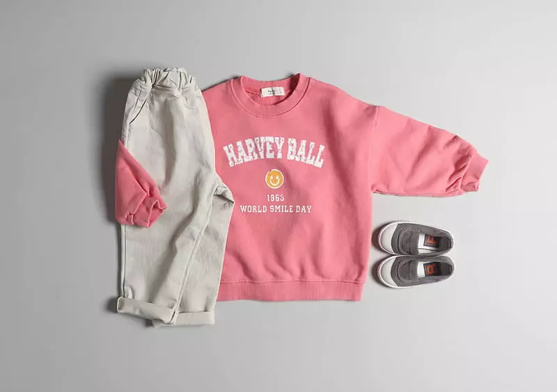 Hyvaa - Korean Children Fashion - #todddlerfashion - Happy Smile Sweatshirt - 7