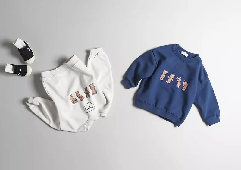 Hyvaa - Korean Children Fashion - #todddlerfashion - Bear Sweatshirt - 5