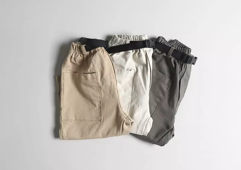 Hyvaa - Korean Children Fashion - #todddlerfashion - Buckle PAnts - 2