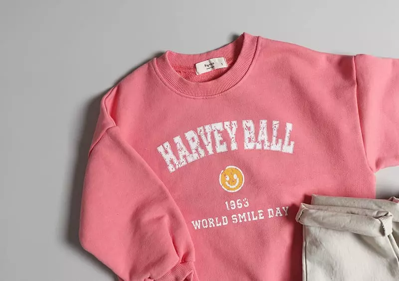 Hyvaa - Korean Children Fashion - #toddlerclothing - Happy Smile Sweatshirt - 8