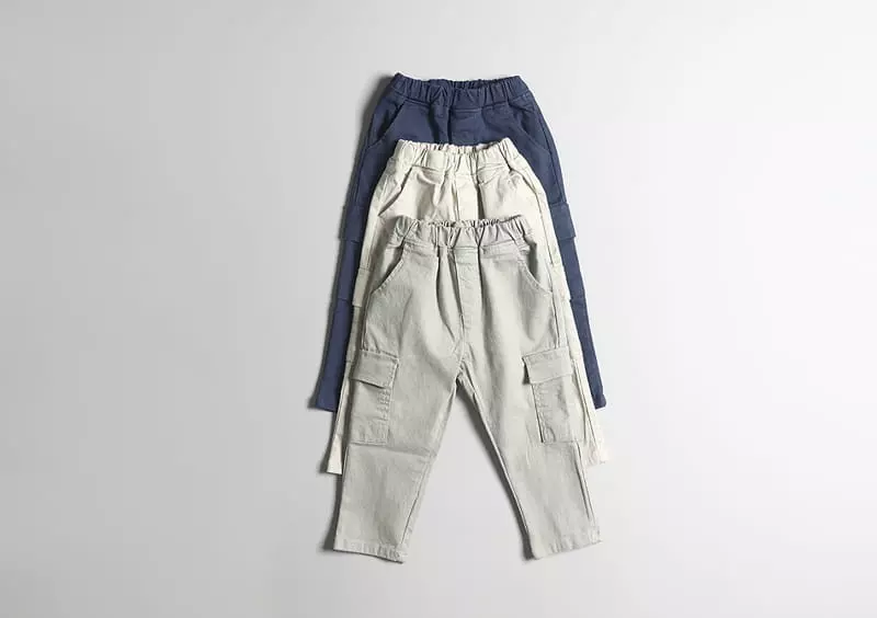 Hyvaa - Korean Children Fashion - #todddlerfashion - Daily Cargo Pants - 4