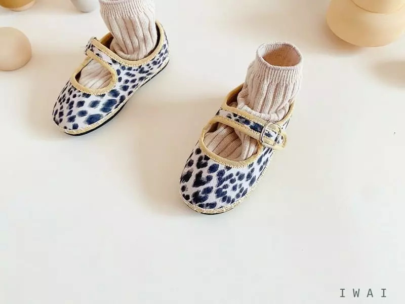 IWAI - Korean Children Fashion - #Kfashion4kids - IW945 Leopard Marso Flats - 11