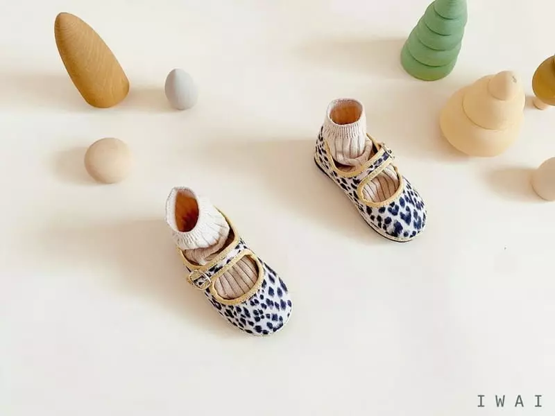 IWAI - Korean Children Fashion - #kidsstore - IW945 Leopard Marso Flats - 9