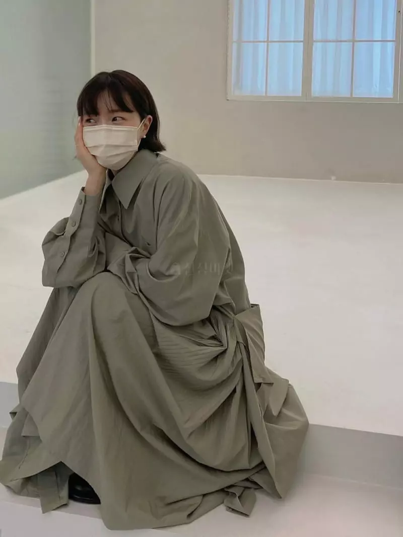 Icon - Korean Women Fashion - #womensfashion - Vivian Long Shirt One-piece - 4