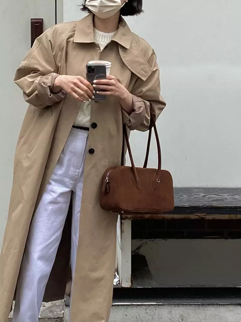 Icon - Korean Women Fashion - #momslook - Wonder Trench Coat - 2