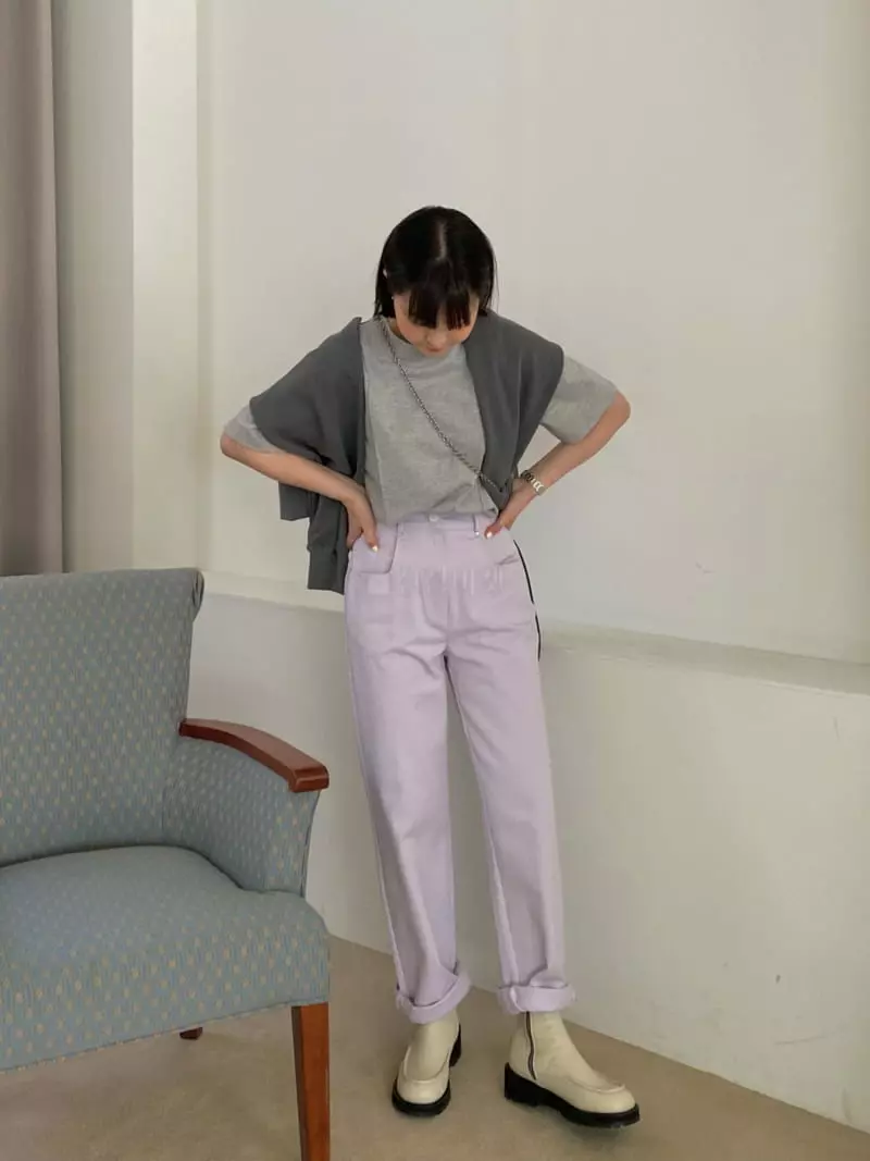 Icon - Korean Women Fashion - #momslook - Joy Pants - 3