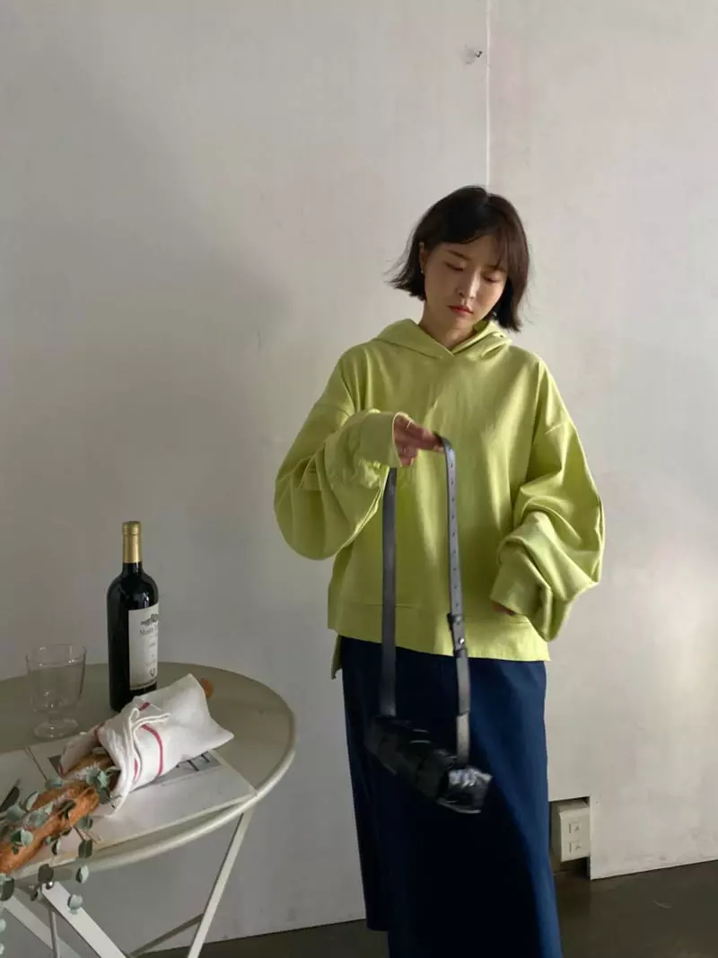 Icon - Korean Women Fashion - #thelittlethings - Ravi Hoody Tee - 4