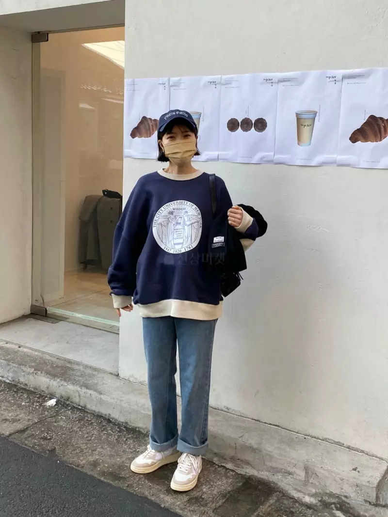Icon - Korean Women Fashion - #momslook - De-Bong Sweatshirt - 4