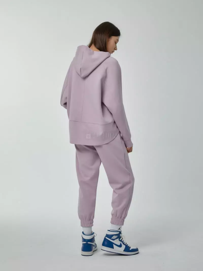 Ifuhouse - Korean Women Fashion - #pursuepretty - Hoody Jogger Top Bottom Set - 3