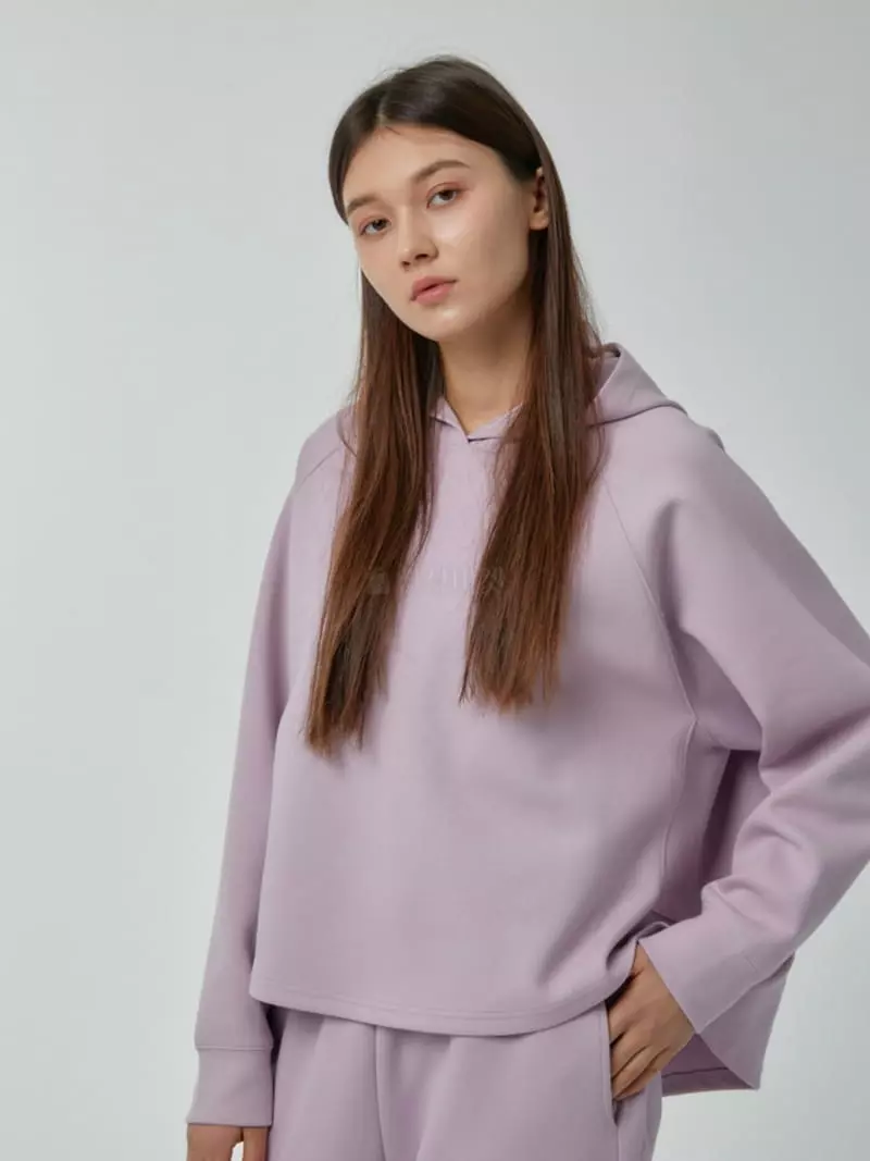 Ifuhouse - Korean Women Fashion - #pursuepretty - Hoody Jogger Top Bottom Set - 4