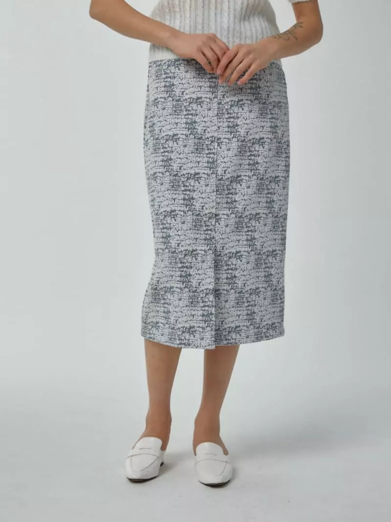 Ifuhouse - Korean Women Fashion - #romanticstyle - Jacquard Skirt