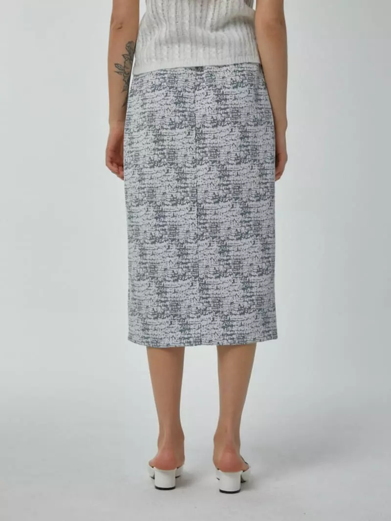 Ifuhouse - Korean Women Fashion - #shopsmall - Jacquard Skirt - 2