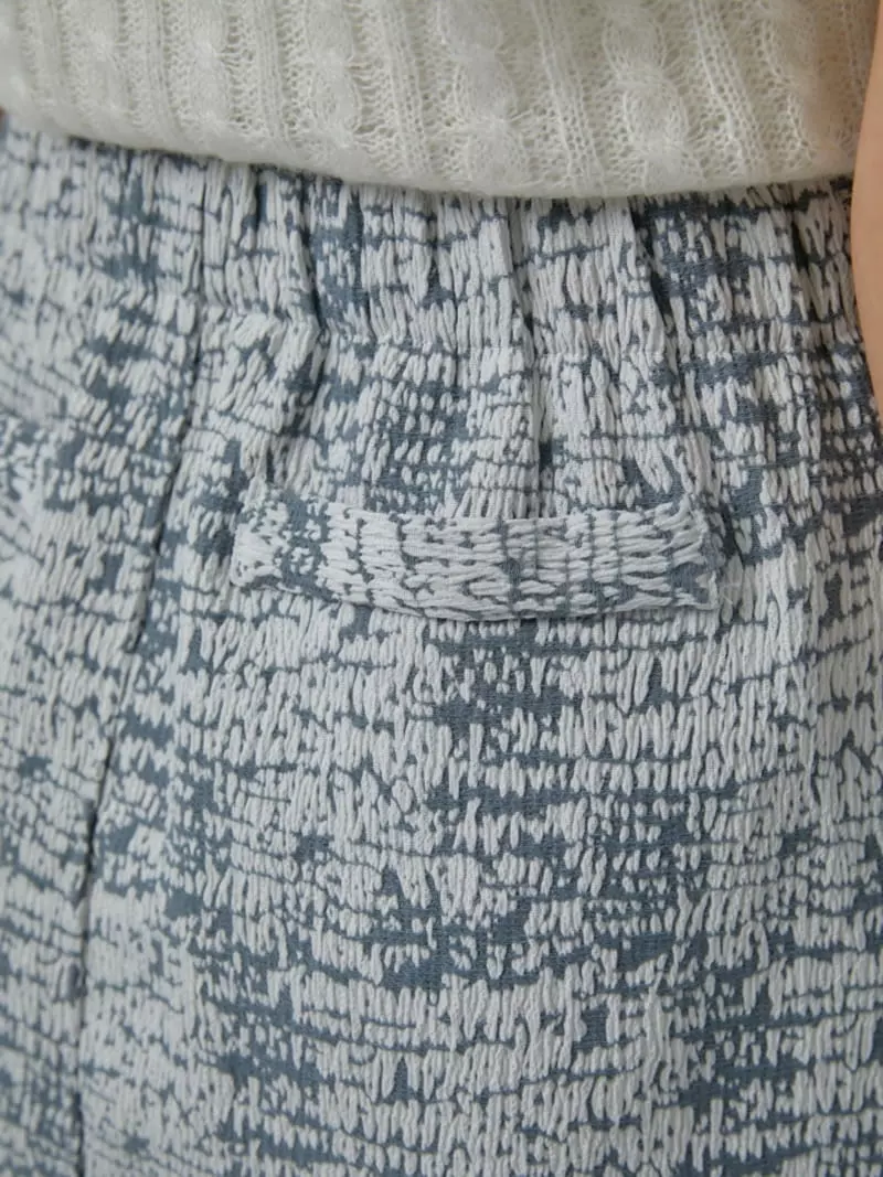 Ifuhouse - Korean Women Fashion - #thatsdarling - Jacquard Skirt - 4