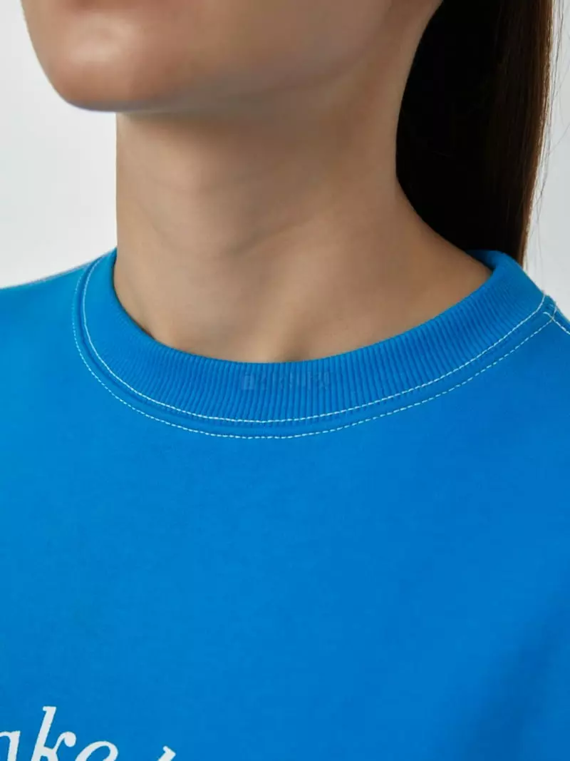 Ifuhouse - Korean Women Fashion - #womensfashion - Stitch Sweatshirt - 2