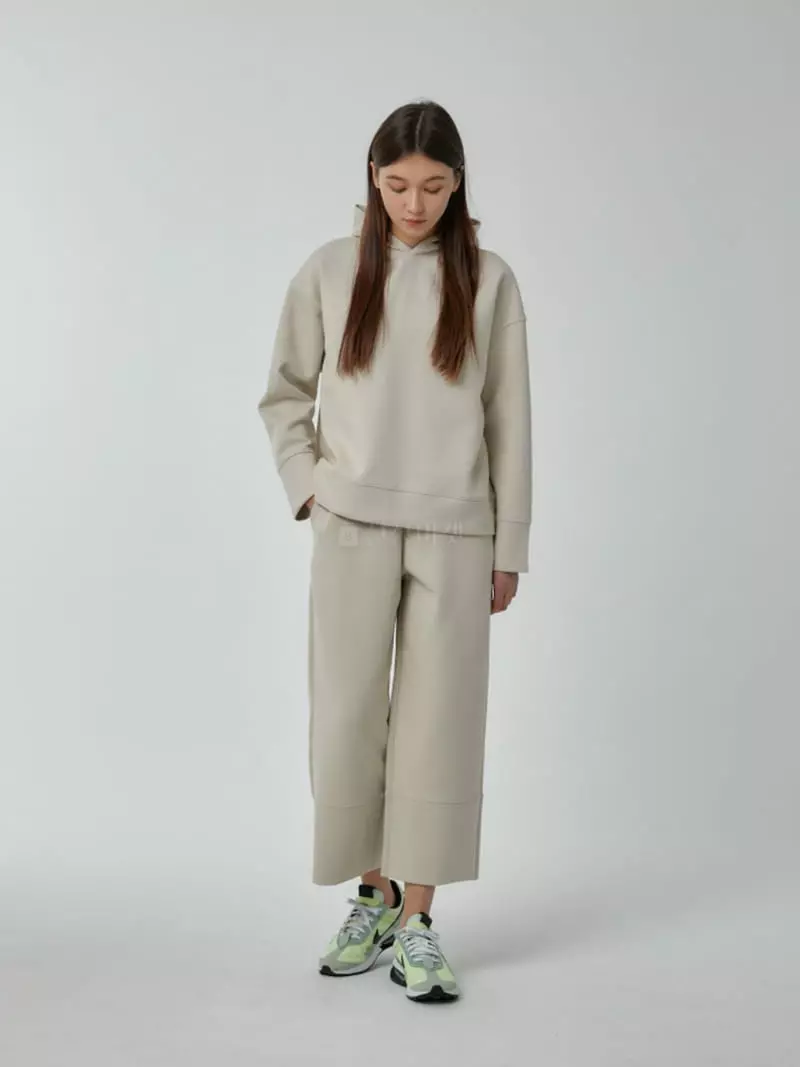 Ifuhouse - Korean Women Fashion - #womensfashion - Easy Wide Fit Top Bottom Set