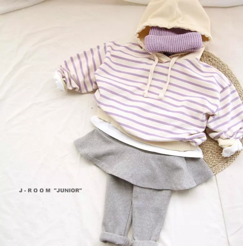 J-Room - Korean Children Fashion - #Kfashion4kids - Color Stripes Hoody - 6