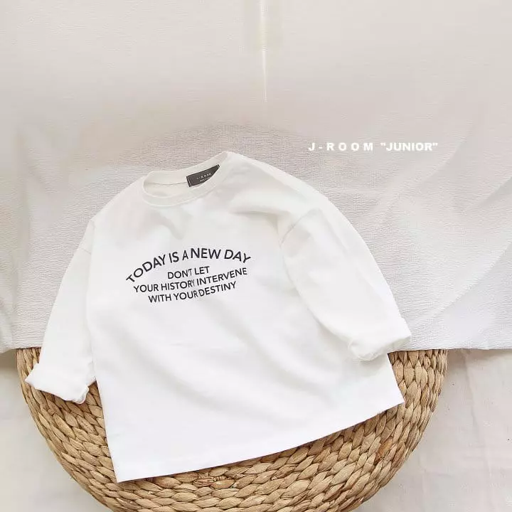 J-Room - Korean Children Fashion - #Kfashion4kids - New Day Paint Tee - 6