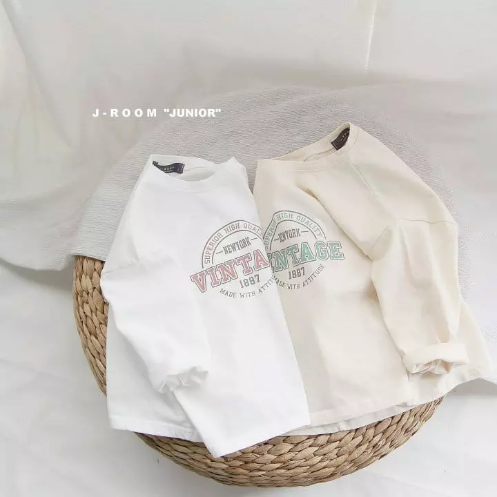 J Room - Korean Children Fashion - #childofig - Vintage Paint Tee