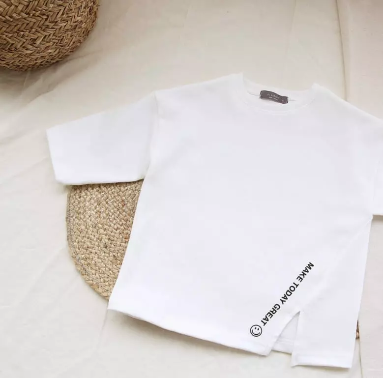 J-Room - Korean Children Fashion - #childrensboutique - Unbalance Long Tee - 10