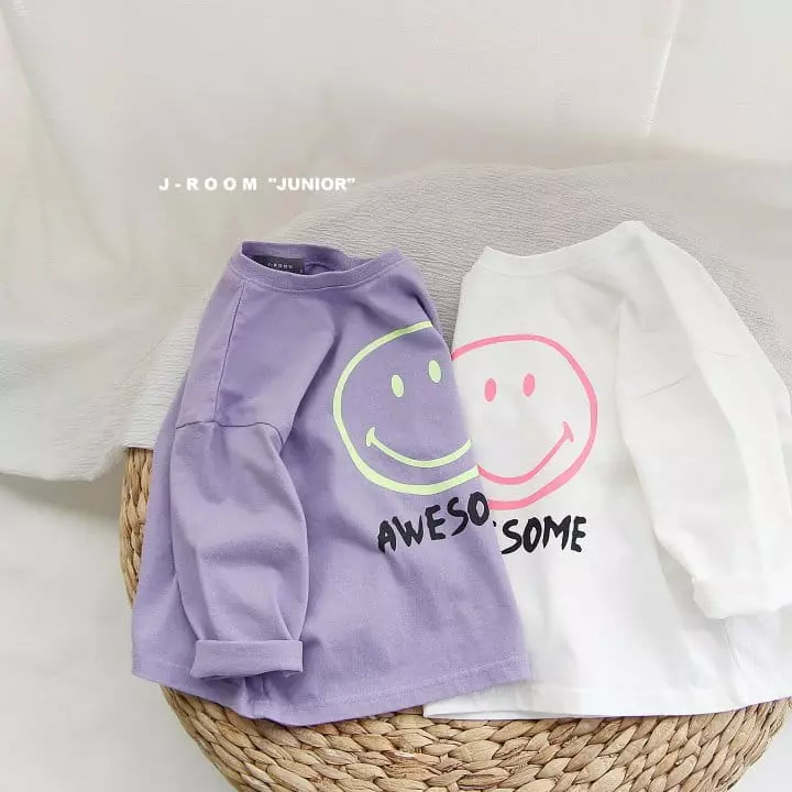 J Room - Korean Children Fashion - #childrensboutique - Awesome Smie Tee - 2