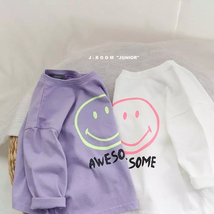 J Room - Korean Children Fashion - #designkidswear - Awesome Smie Tee - 3