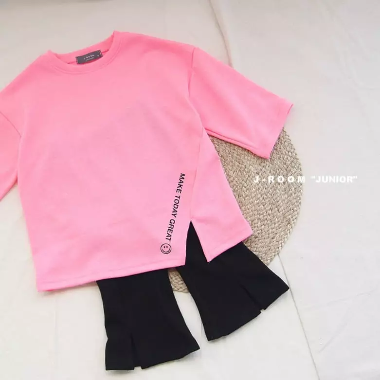 J-Room - Korean Children Fashion - #designkidswear - Slit Bootscut Pants - 4