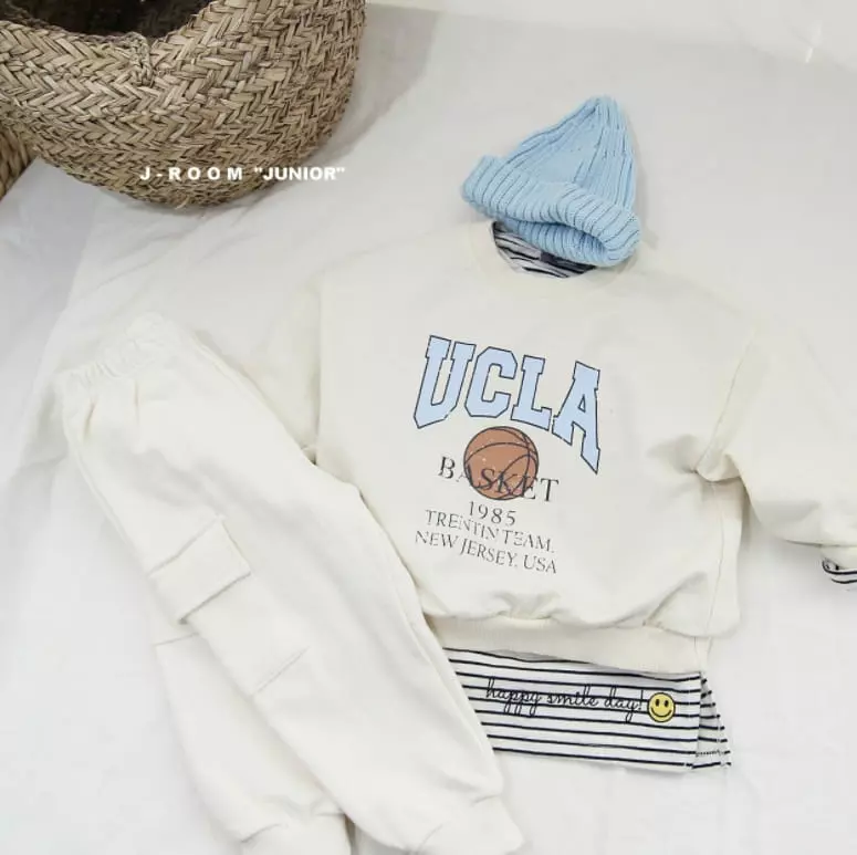 J-Room - Korean Children Fashion - #fashionkids - Embroidery Slit Tee Stirpes - 6