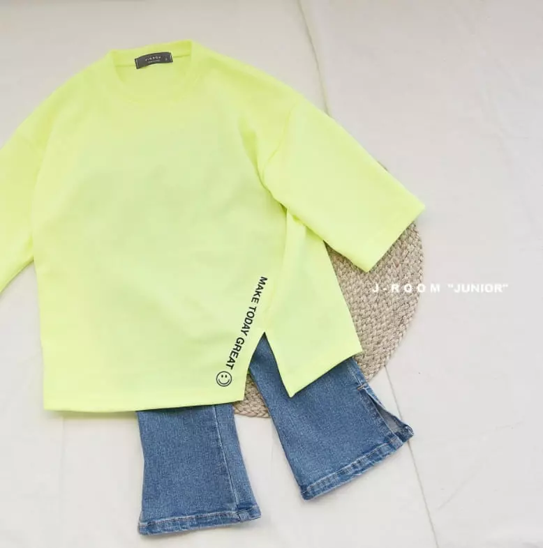 J-Room - Korean Children Fashion - #fashionkids - Slit Jeans - 3