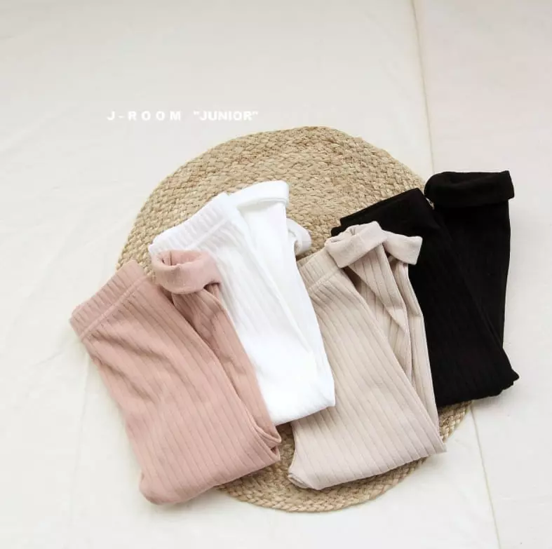 J-Room - Korean Children Fashion - #kidsshorts - Cotton Rib Leggings