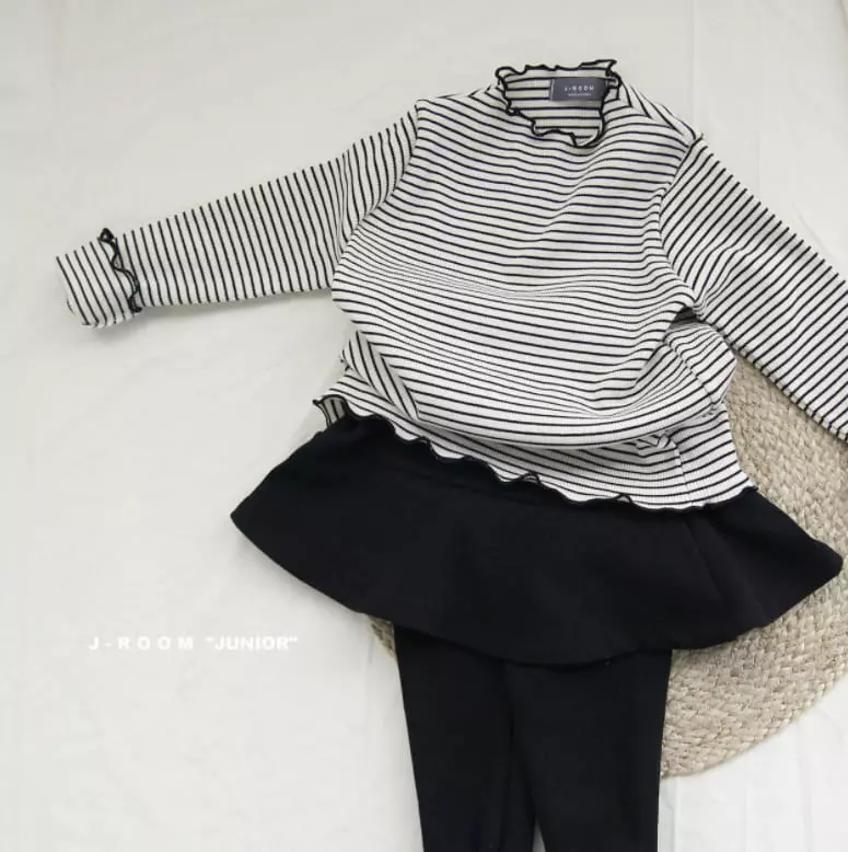 J-Room - Korean Children Fashion - #kidsshorts - Span Skirt Leggings - 9