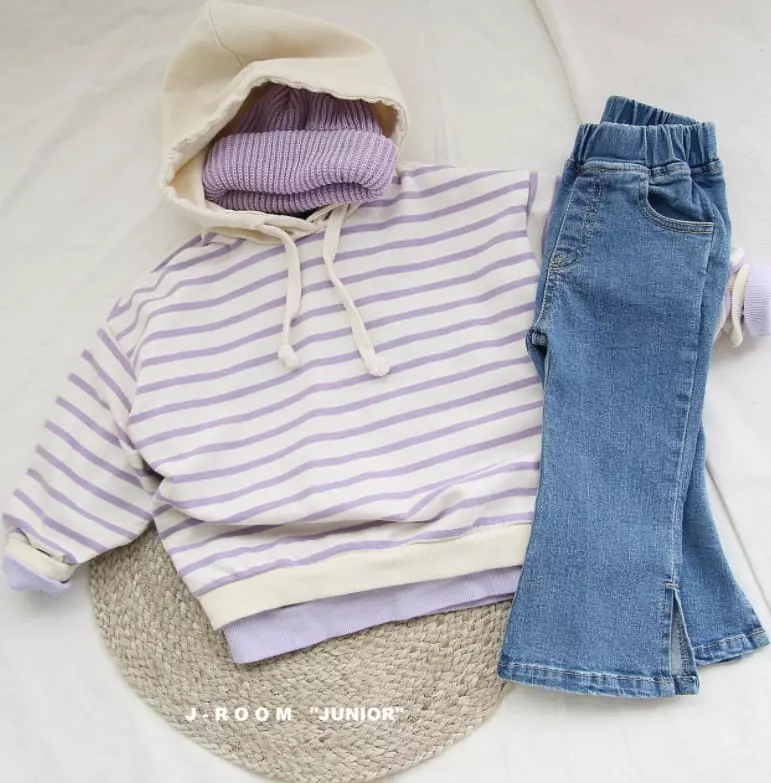J-Room - Korean Children Fashion - #fashionkids - Slit Jeans - 4