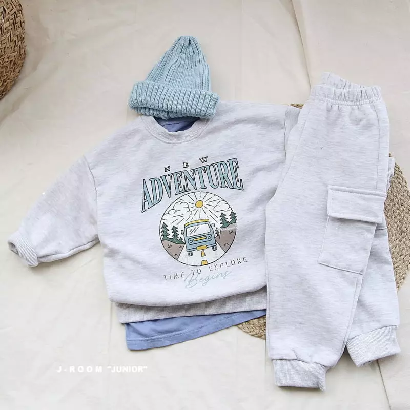 J-Room - Korean Children Fashion - #fashionkids - Adventure Sweatshirt - 4