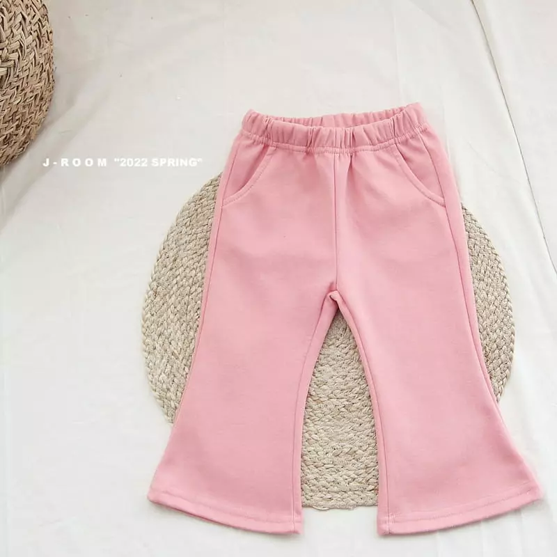 J-Room - Korean Children Fashion - #kidsstore - Flower Bootscut Top Bottom Set - 6