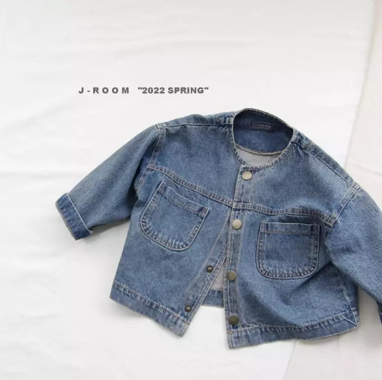 J-Room - Korean Children Fashion - #kidzfashiontrend - Toto Denim Jacket - 2