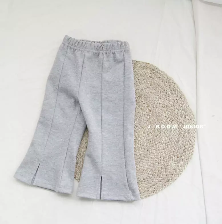 J-Room - Korean Children Fashion - #kidzfashiontrend - Slit Bootscut Pants - 8