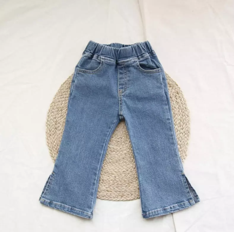 J-Room - Korean Children Fashion - #kidzfashiontrend - Slit Jeans - 6