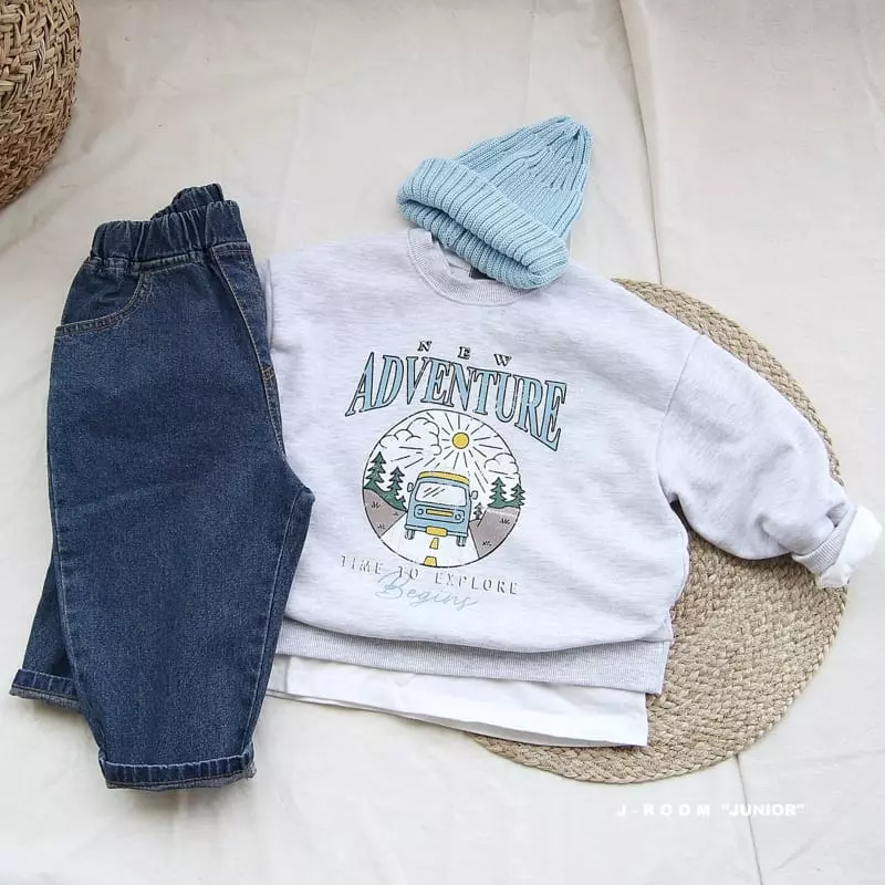 J-Room - Korean Children Fashion - #kidzfashiontrend - Adventure Sweatshirt - 6