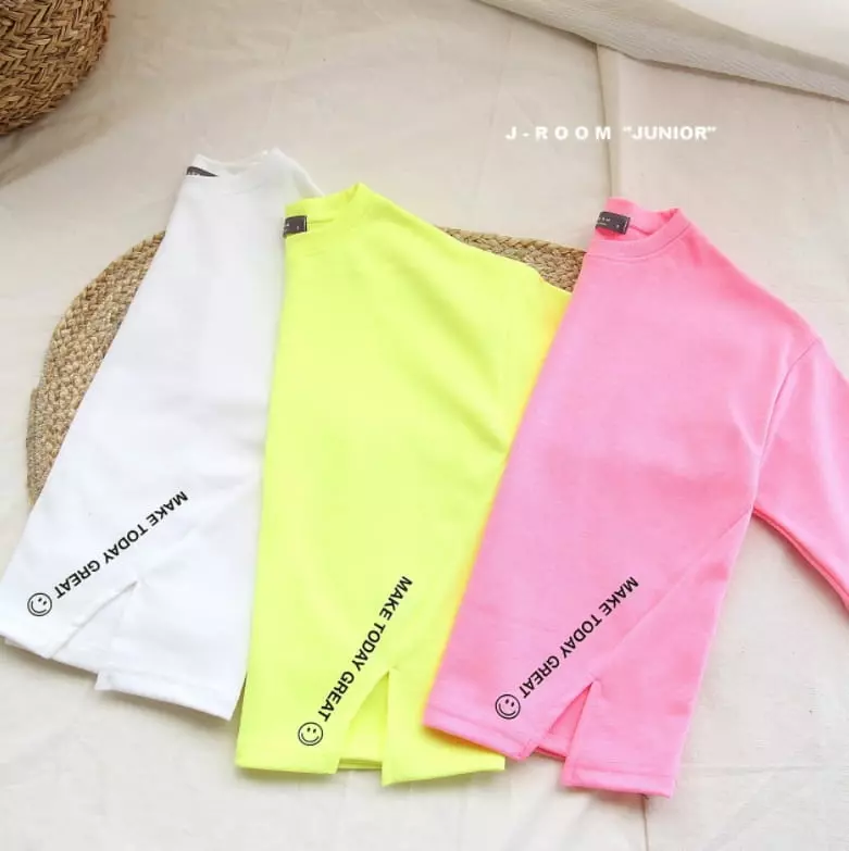J-Room - Korean Children Fashion - #littlefashionista - Unbalance Long Tee - 2