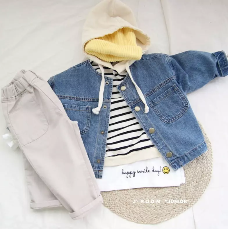 J-Room - Korean Children Fashion - #littlefashionista - Color Stripes Hoody - 7