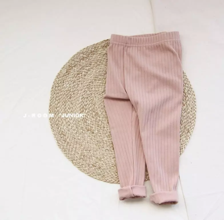 J-Room - Korean Children Fashion - #magicofchildhood - Cotton Rib Leggings - 6
