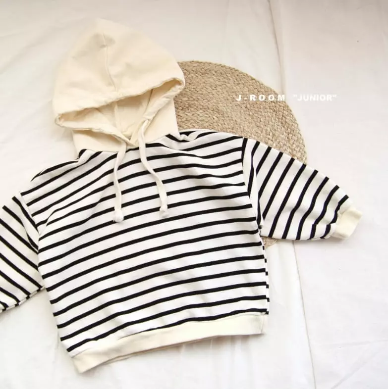 J-Room - Korean Children Fashion - #magicofchildhood - Color Stripes Hoody - 8