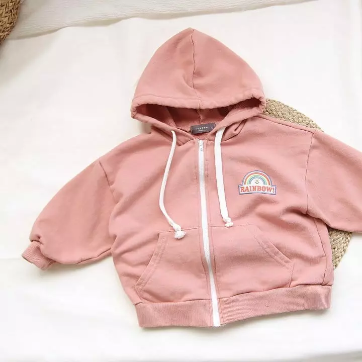 J-Room - Korean Children Fashion - #magicofchildhood - Rainbow Hoody Zip-up - 9