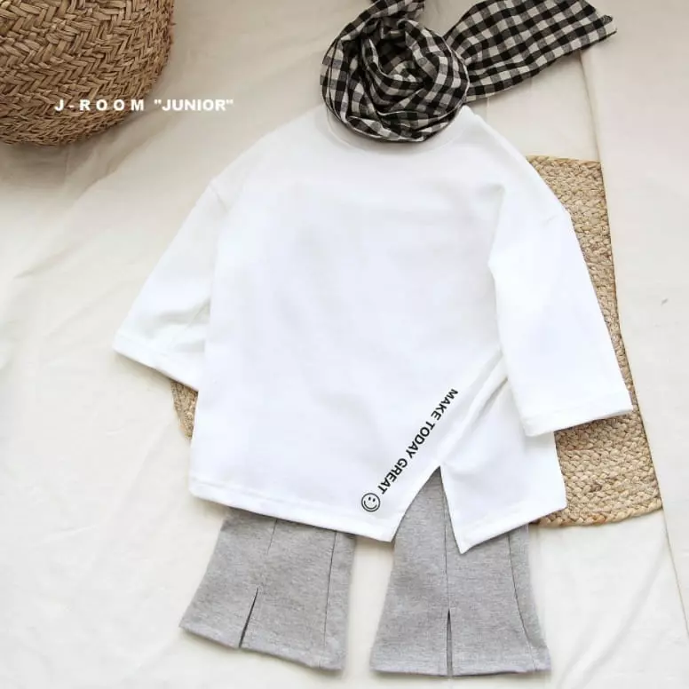 J-Room - Korean Children Fashion - #magicofchildhood - Unbalance Long Tee - 4