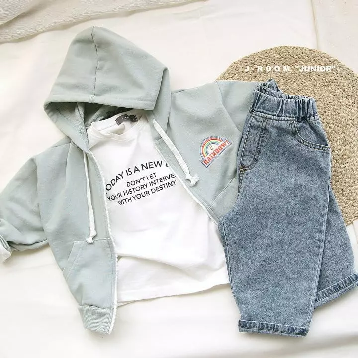 J-Room - Korean Children Fashion - #minifashionista - New Day Paint Tee - 9