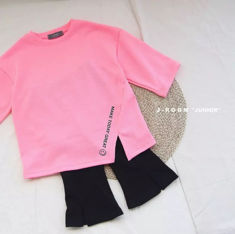 J-Room - Korean Children Fashion - #prettylittlegirls - Unbalance Long Tee - 5