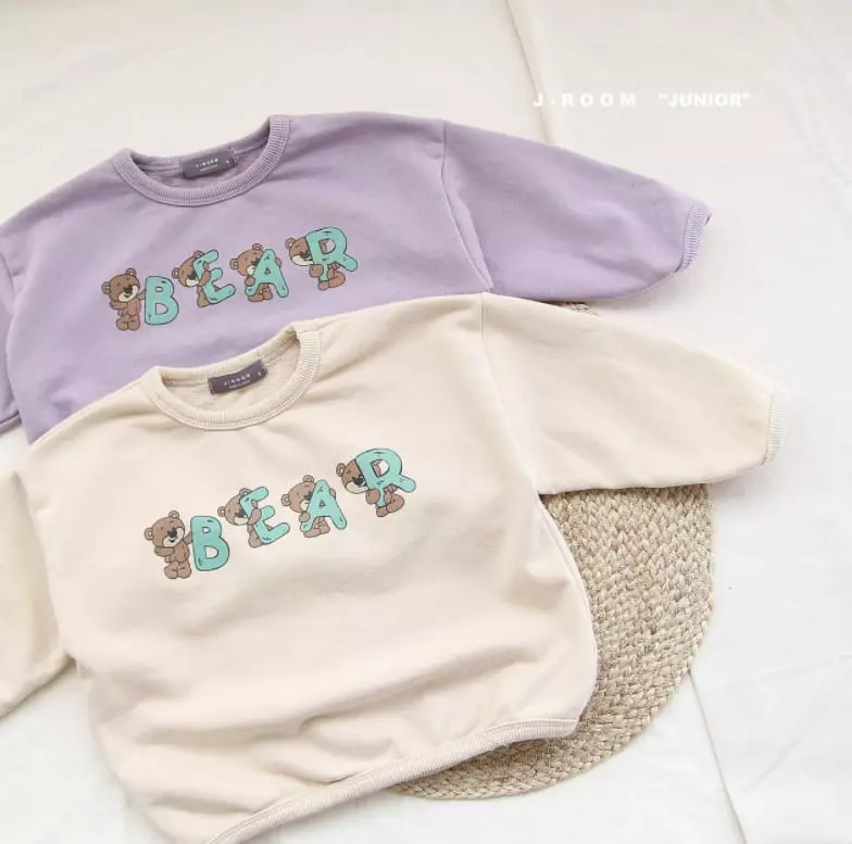 J-Room - Korean Children Fashion - #prettylittlegirls - Alphabet Bear Tee