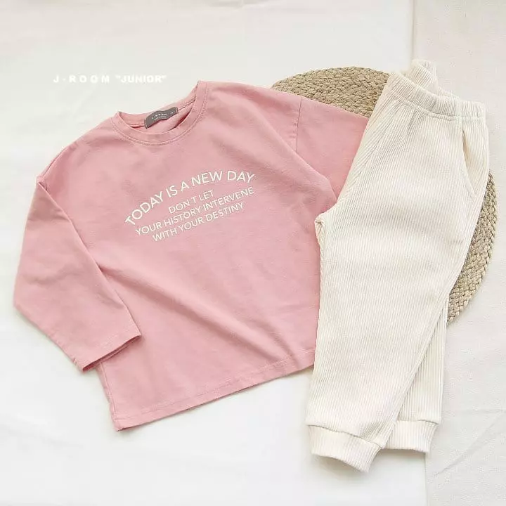 J-Room - Korean Children Fashion - #prettylittlegirls - New Day Paint Tee - 10